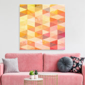 Toile Motif géométrique Triangle souple (Insitu(Salon))