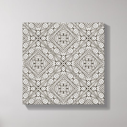 Toile Motif inspiré 6 (Recto)