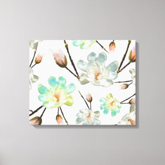 Toile Motif Magnolia (Recto)