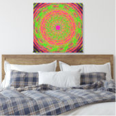 Toile Motif Mandala de Mécanique Quantique  (Insitu(Chambre))