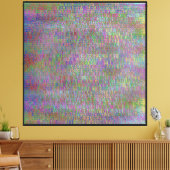 Toile Motif mathématique pixélisé (Insitu(Salon))