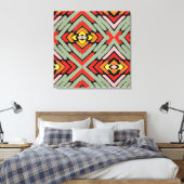 Toile Motif multicolore du Sud-Ouest (Insitu(Chambre))