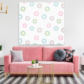 Toile Motif Pastel Circle (Insitu(Salon))