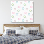 Toile Motif Pastel Circle (Insitu(Chambre))