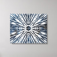 Motif radial Indigo Ink