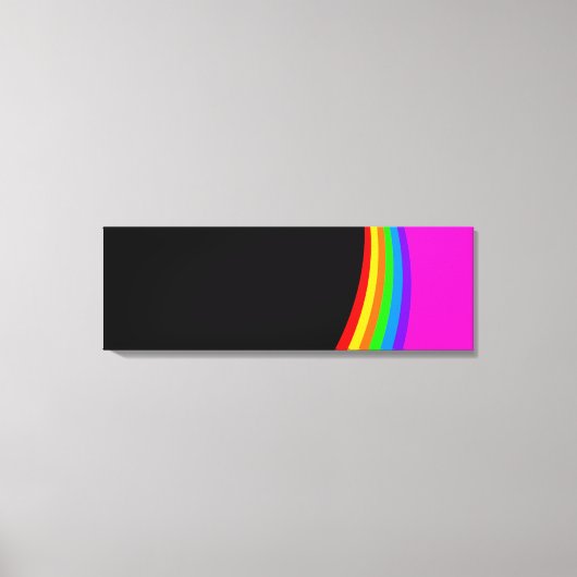 TOILE MOTIF RAINBOW (Recto)