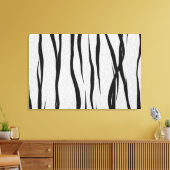Toile Motif rayures de tigre. (Insitu(Salon))
