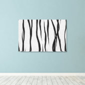 Toile Motif rayures de tigre. (Insitu (Plancher de Bois))