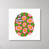 Toile Motif Red Lilies (Recto)