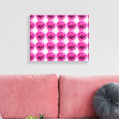 Toile Motif rose (Insitu(Salon))