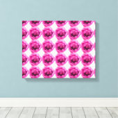 Toile Motif rose (Insitu (Plancher de Bois))