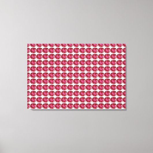 Toile Motif rose (Recto)