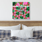 Toile Motif Rose du désert (Insitu(Chambre))