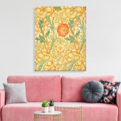 Toile Motif rose et fuchsia (par William Morris) (Insitu(Salon))