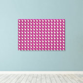 Toile Motif rose Gemstone (Insitu (Plancher de Bois))