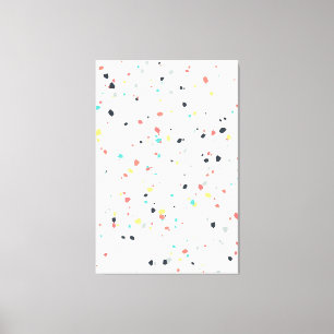 Toile Motif sans couture Terrazzo Speckle