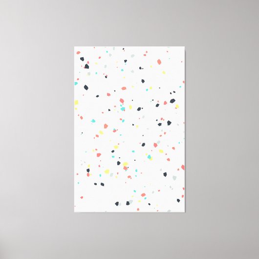 Toile Motif sans couture Terrazzo Speckle (Recto)