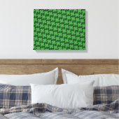 Toile Motif shamrock (Insitu(Chambre))