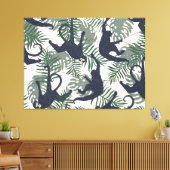 Toile Motif singe vintage (Insitu(Salon))