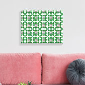 Toile Motif vert (Insitu(Salon))