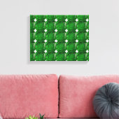 Toile Motif vert (Insitu(Salon))