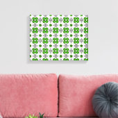 Toile Motif vert (Insitu(Salon))