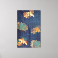 Motif vintage japonais Lion