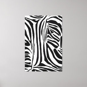 Toile Motif zèbre