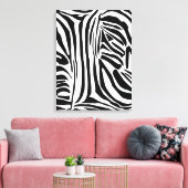 Toile Motif zèbre (Insitu(Salon))