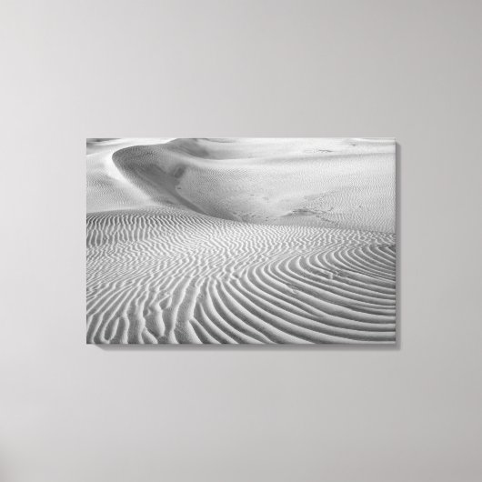 Toile Motifs dans les dunes de sable (Recto)