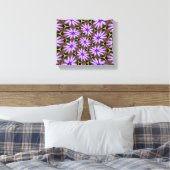 Toile Motifs marguerite violet (Insitu(Chambre))