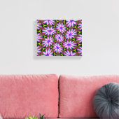 Toile Motifs marguerite violet (Insitu(Salon))