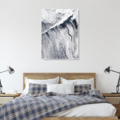 Toile Motifs nuageux visibles sur l'île Aléoutienne (Insitu(Chambre))