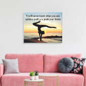 TOILE MOTIVATION DU GYMNAST (Insitu(Salon))