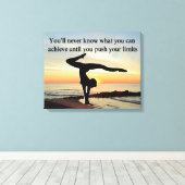 TOILE MOTIVATION DU GYMNAST (Insitu (Plancher de Bois))