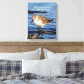 Toile Motivation "La vie est un voyage" Sanderling (Insitu(Chambre))