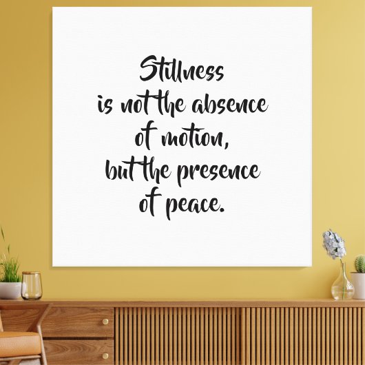 Toile Motivational Quote Stretched Canvas Print (Insitu(Salon))