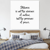 Toile Motivational Quote Stretched Canvas Print (Insitu(Chambre))
