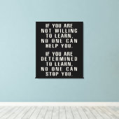 Toile Motivationnel, Citations Positives, Déclarations P (Insitu (Plancher de Bois))