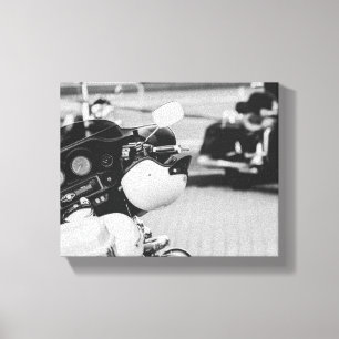 Toile Moto Motorbike Bikers Ride Riders Détails