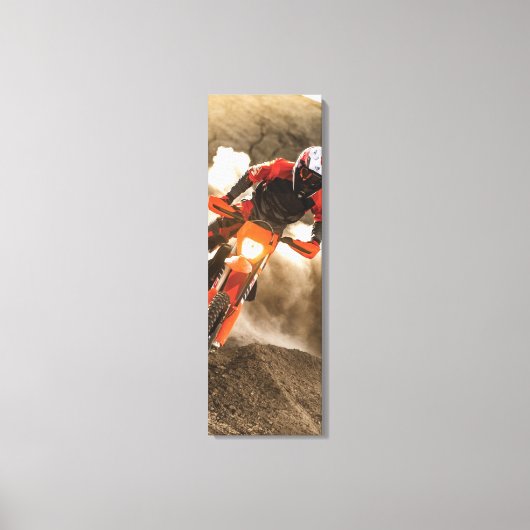 Toile Motocross Rider (Recto)