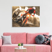 Toile Motocross Rider (Insitu(Salon))