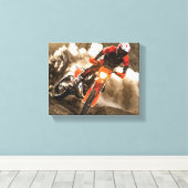 Toile Motocross Rider (Insitu (Plancher de Bois))