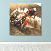 Toile Motocross Rider (Insitu (Plancher de Bois))