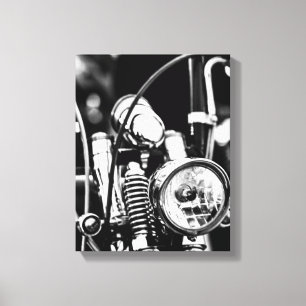 Toile Motocyclette Motard Conduite Cavalier