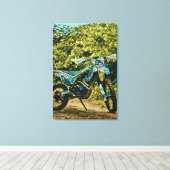 Toile Motorcycle gifts (Insitu (Plancher de Bois))