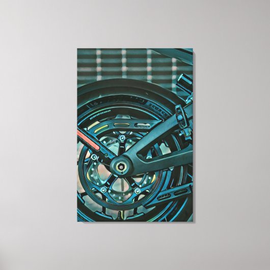 Toile Motorcyclist gifts (Recto)