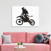 Toile Motorcyle Sport Réussite Motivation (Insitu(Salon))