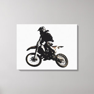 Toile Motorcyle Sport Réussite Motivation