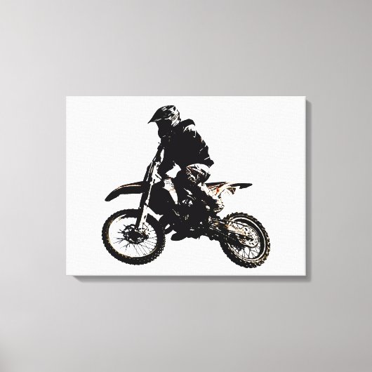 Toile Motorcyle Sport Réussite Motivation (Recto)